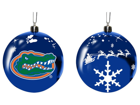 Florida Gators 3" Sled Glass Ball Ornament