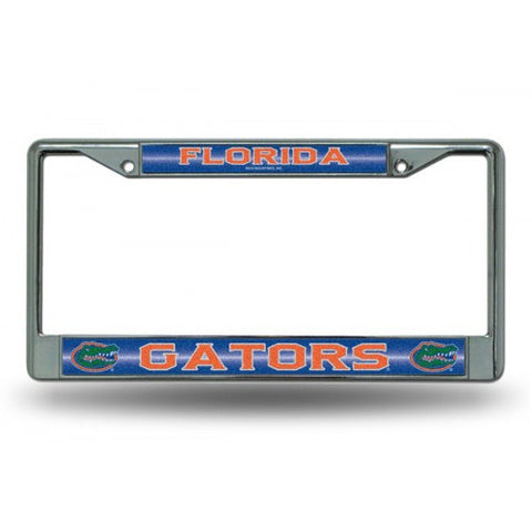 Florida Gators Glitter Chrome License Plate Frame