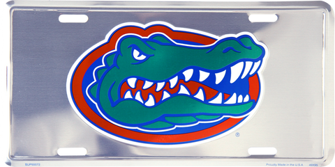 Florida Gators Anodized License Plate 