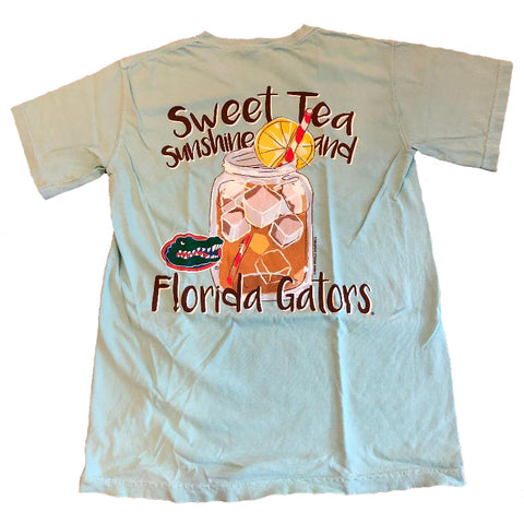 Florida Gators Comfort Colors Sweet Tea Glass T-Shirt